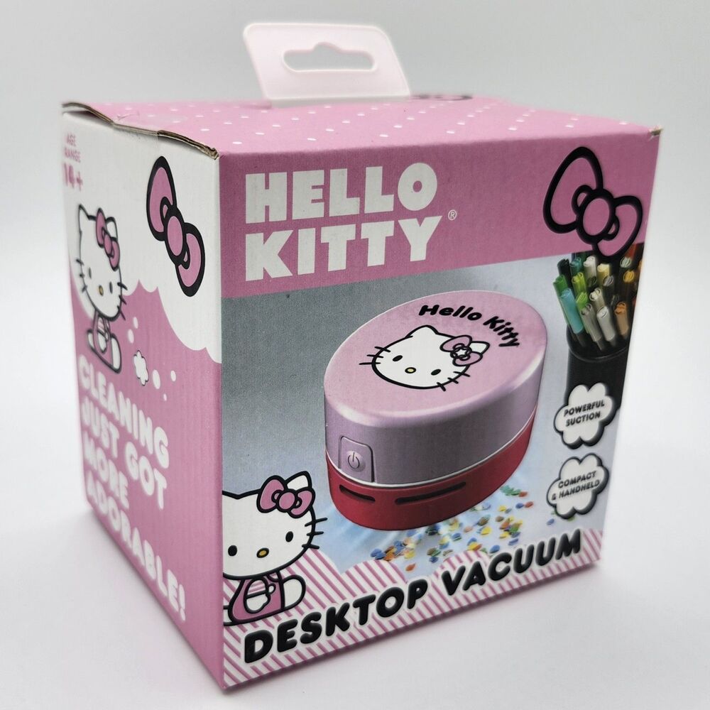 Hello Kitty Desktop Vacuum (NIP, Sanrio Co.)